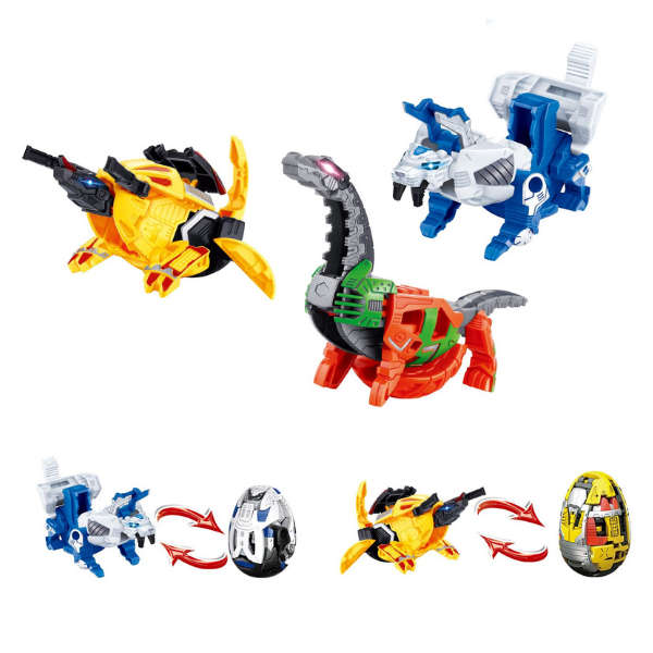 Dino Deformation Egg Surprise Display 12/pc