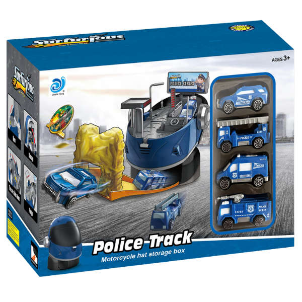 Off road Helmet Toy Set (blue)