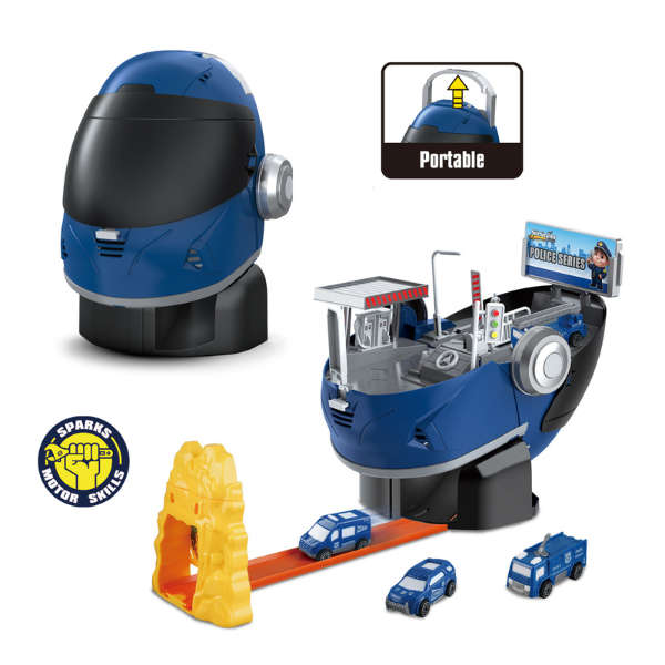 Off road Helmet Toy Set (blue)