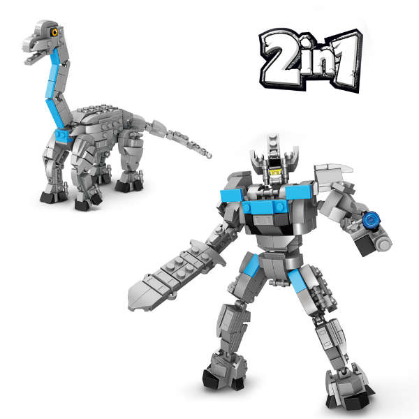 Dinosaur Building Blocks Brachiosaurus 260pcs 2-in-1