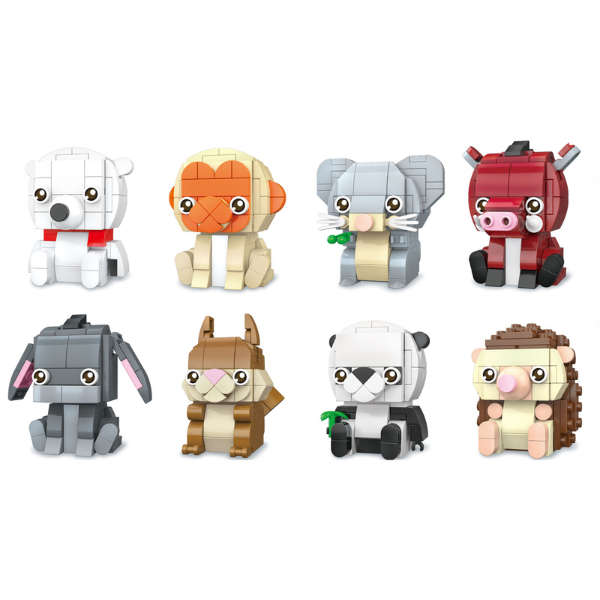 Building Blocks - Animals CDU 8PC