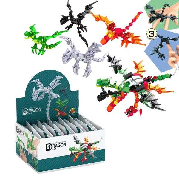 Mini Building Blocks Dragons CDU/12