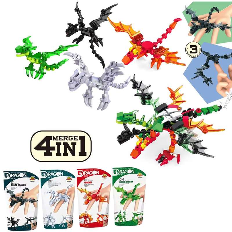 Mini Building Blocks Dragons CDU/12