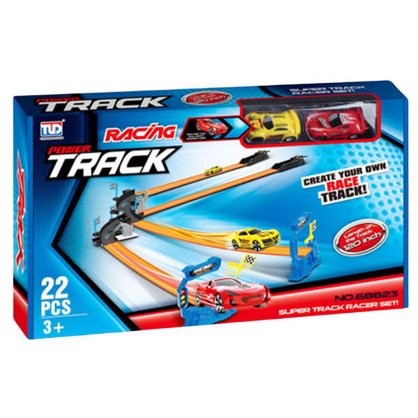 Speed Pull-back rail car