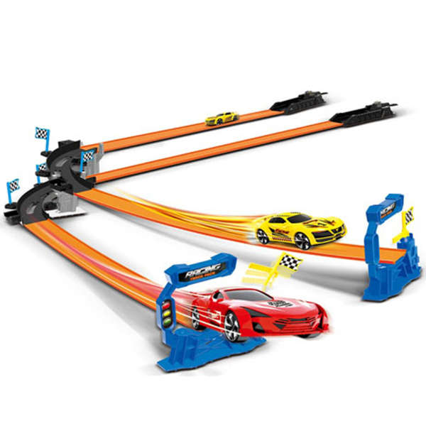 Speed Pull-back rail car
