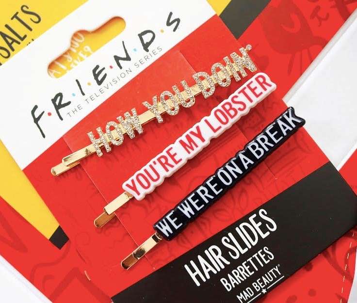 Friends Hair Slides by Mad Beauty