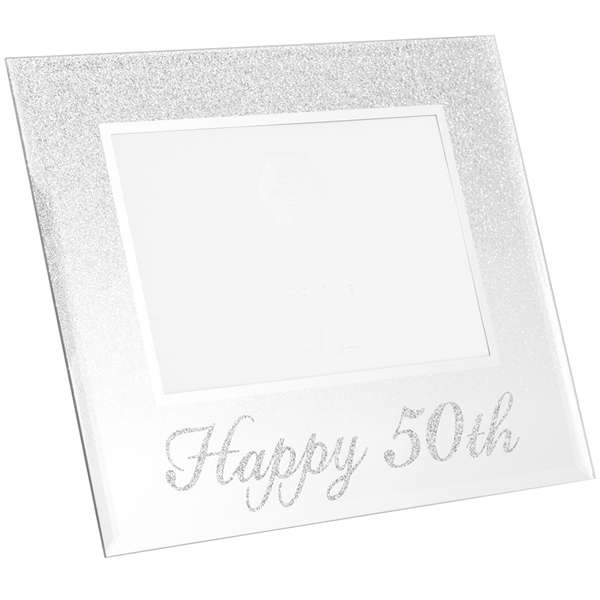 Frame Silver Happy 50th