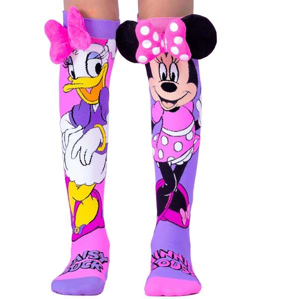 MADMIA Disney Minnie & Daisy Knitted Knee-High Socks Ages 6-99