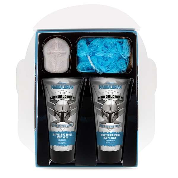 Mandalorian Shower Gift Set by Mad Beauty For Men