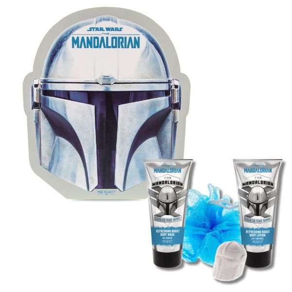 Mandalorian Shower Gift Set by Mad Beauty For Men