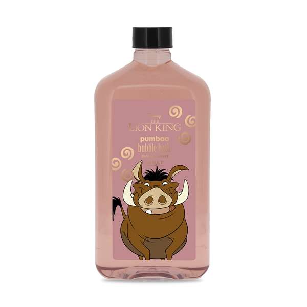 Disney Lion King Bubble Bath Pumbaa 500ML by Mad Beauty