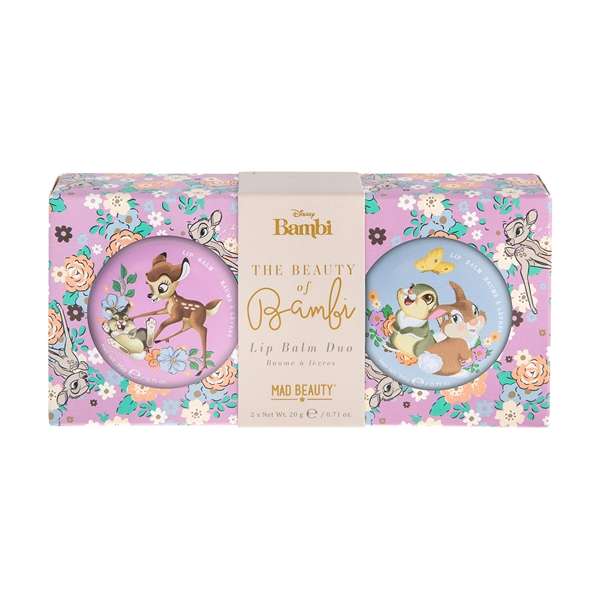 Disney Beauty Of Bambi Lip Balm Duo by Mad Beauty