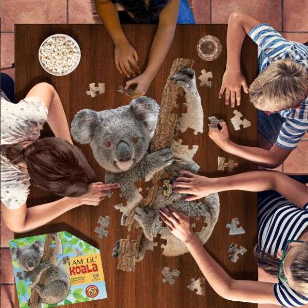 I am Lil Koala Jigsaw Puzzle 100pc by MADD CAPP