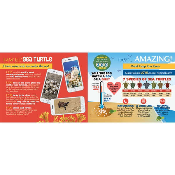 MADD CAPP I Am Lil Sea Turtle Puzzle 100Pc