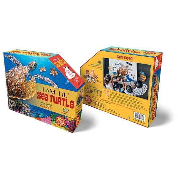 MADD CAPP I Am Lil Sea Turtle Puzzle 100Pc