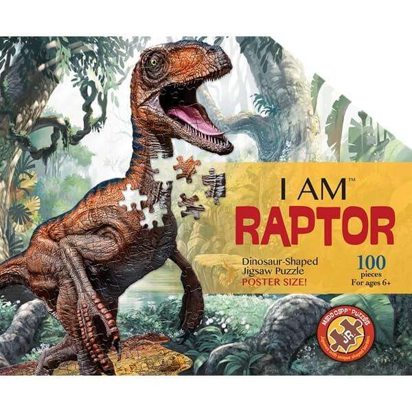 I am Raptor Jigsaw Puzzle 100pc MADD CAPP