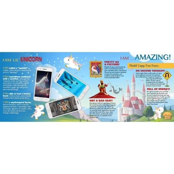 Madd Capp Puzzle 100pc I Am Lil' Unicorn