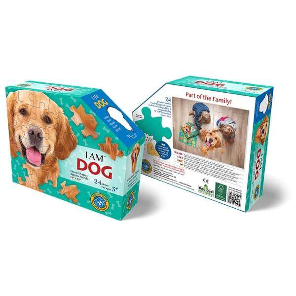 MADD CAPP I Am Dog - Retriever Puzzle 24Pc