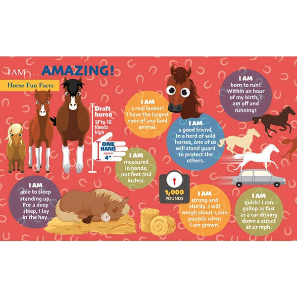 MADD CAPP I Am Horse Puzzle 24Pc
