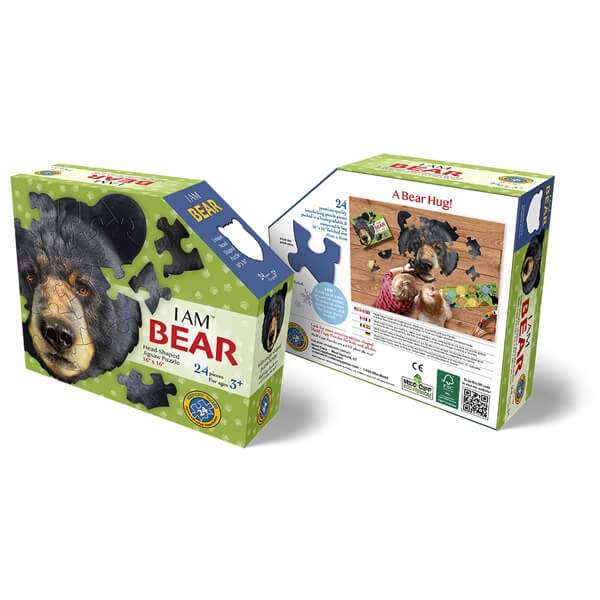 MADD CAPP I Am Bear Puzzle 24Pc