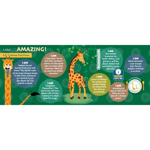 MADD CAPP I Am Lil Giraffe Puzzle 48Pc