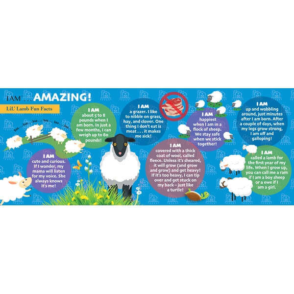 MADD CAPP I Am Lil Lamb Puzzle 48Pc