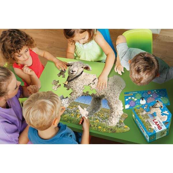 MADD CAPP I Am Lil Lamb Puzzle 48Pc