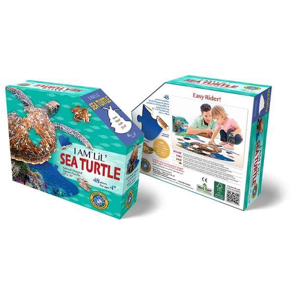 MADD CAPP I Am Lil Sea Turtle Puzzle 48Pc