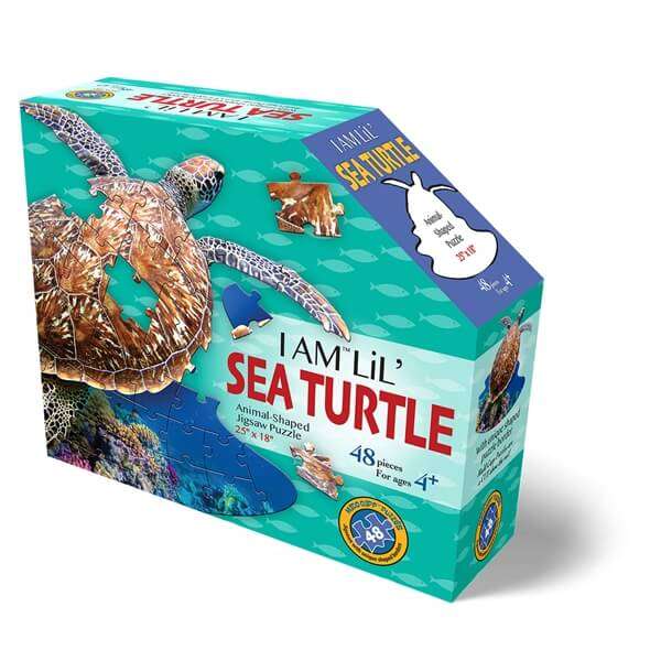 MADD CAPP I Am Lil Sea Turtle Puzzle 48Pc