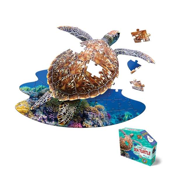 I Am Lil Sea Turtle Jigsaw Puzzle 48Pc MADD CAPP