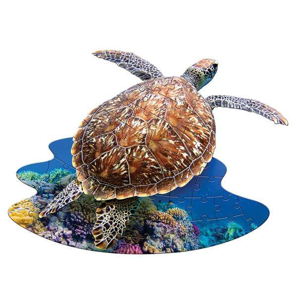 MADD CAPP I Am Lil Sea Turtle Puzzle 48Pc