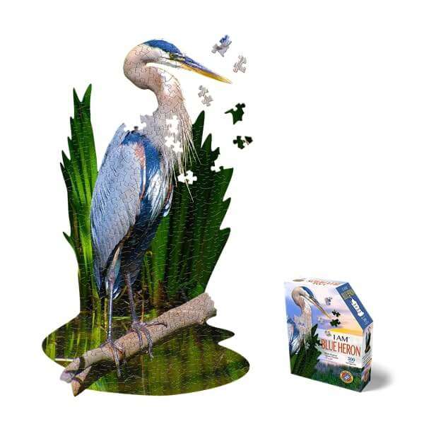 I am Blue Heron Jigsaw Puzzle 300pc MADD CAPP