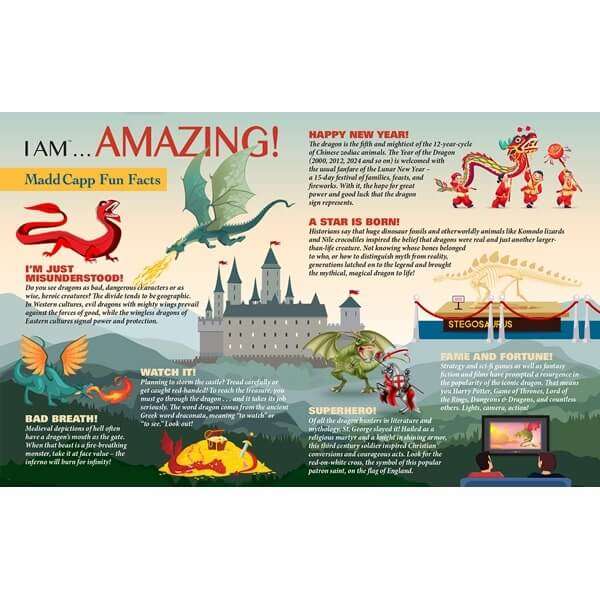 I am Dragon Jigsaw Puzzle 1000pc MADD CAPP