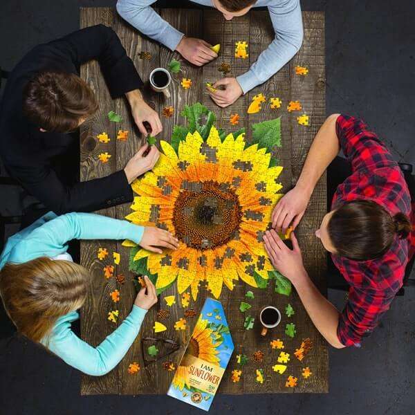 MADD CAPP I am Sunflower Jigsaw Puzzle 350pc