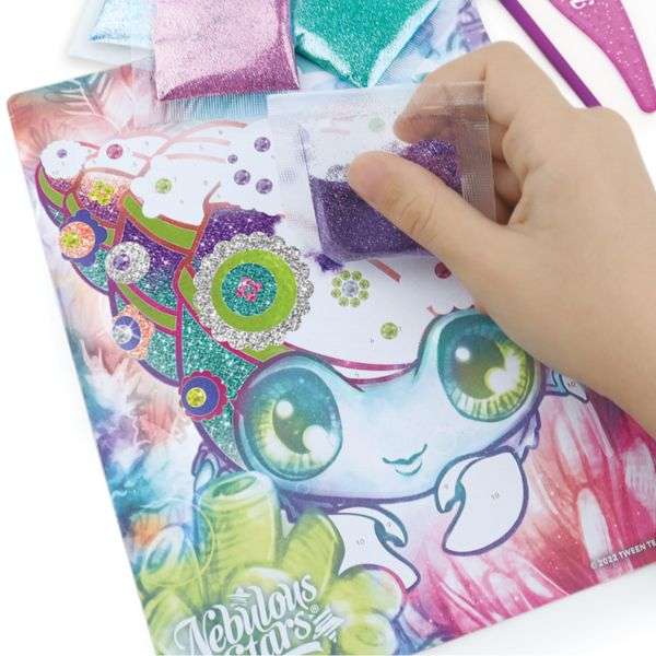 Nebulous Stars Glitter & Foil Art Marinia