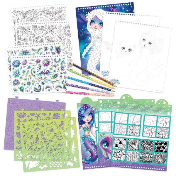 Nebulous Stars Creative Sketchbook Nenuphia incl Pencils