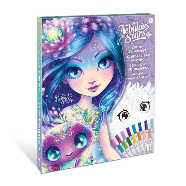 Nebulous Stars Color By Numbers Nenuphia