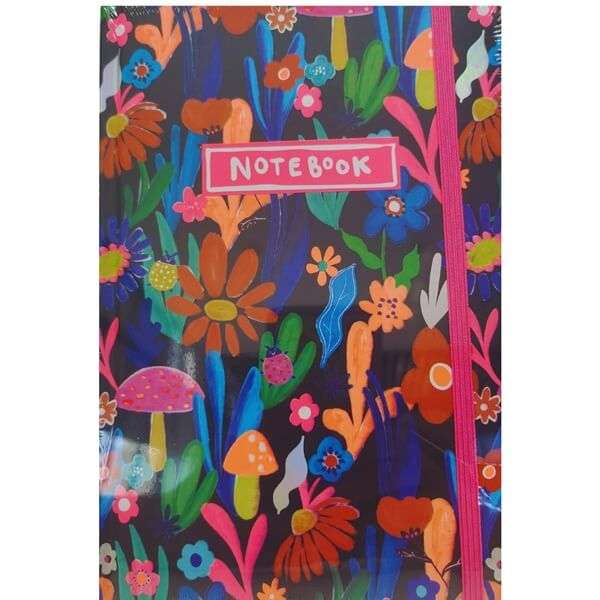 Notebook A5 Neon Mushroom