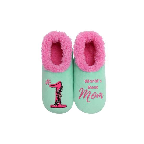 snoozies Womens Fleece Slippers  Best Mom