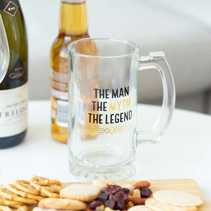Splosh The Man Beer Glass