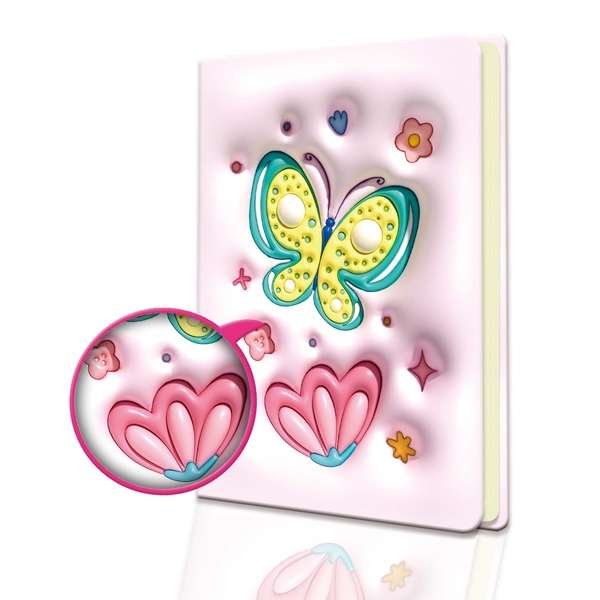 Notebook A5 Pink Butterfly