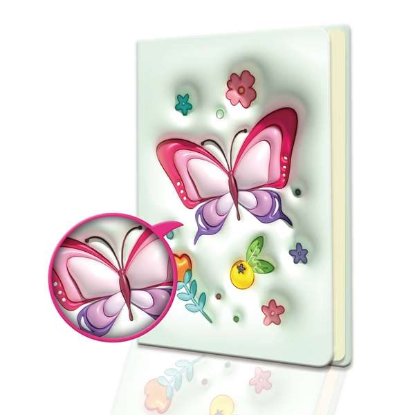 Notebook A5 Green Butterfly