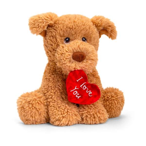 Keeleco Puppy with Heart 25cm