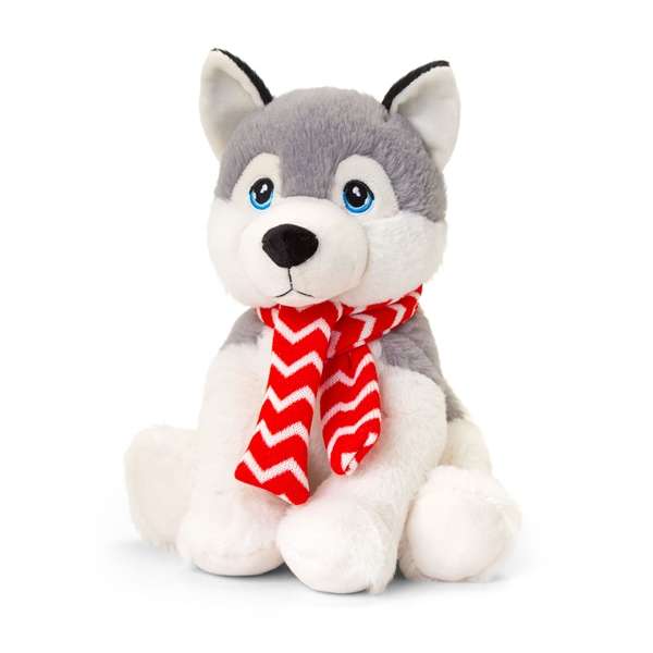 Keeleco Husky with Scarf 20cm