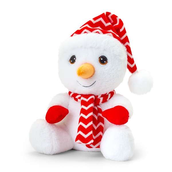 Keeleco Snowman with Scarf 20cm
