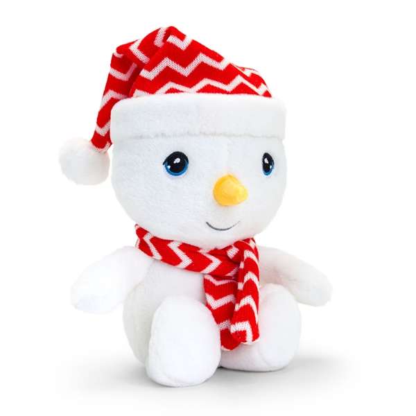 Keeleco Snowman Beanie Pal 15cm