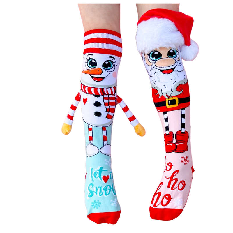 MADMIA Santa & Snowman Socks