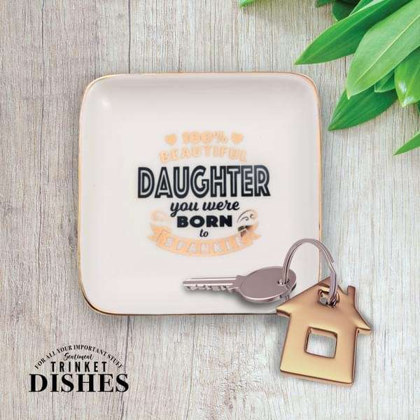 H&H Sentiments Trinket Dish - 100% Beautiful