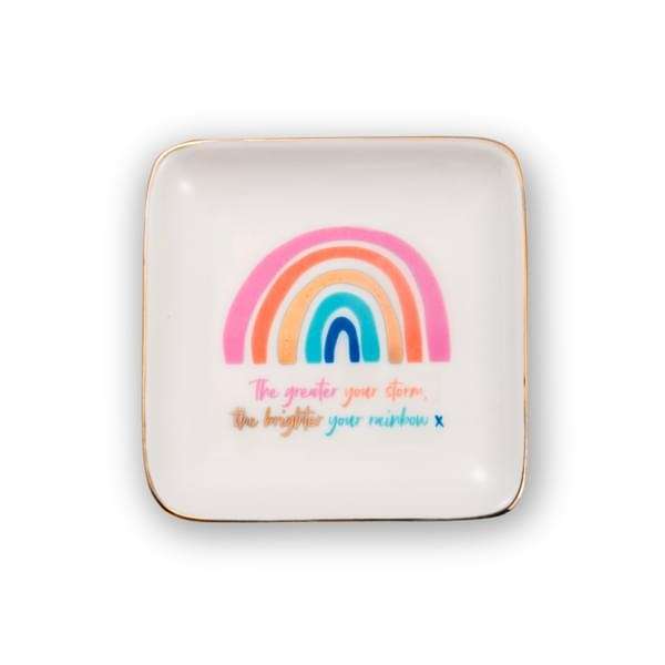 H&H Sentiments Trinket Dish - The Greater Your Storm