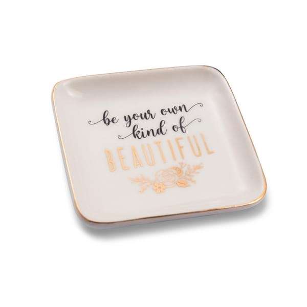 H&H Sentiments Trinket Dish - Be Your Own Kind of Beautiful
